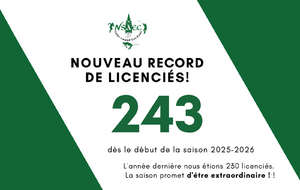Record des licenciés