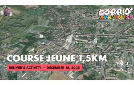 Corrid'Amandinoise Parcours des courses