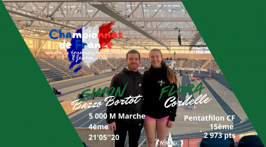 Champion de France Epreuves combinées & marche